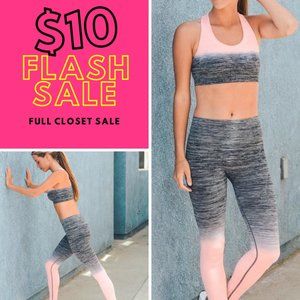 Space Dye Ombre Activewear Leggings